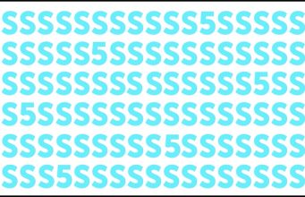 Most people fail: How many 5’s are hidden in this picture?