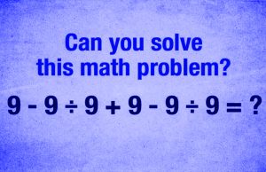 Not Everyone Can Solve This ‘Simple’ Math Problem from the 1950s