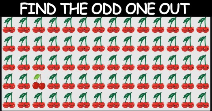 Only People With Almost Perfect Vision Can Spot The Odd Emoji Out