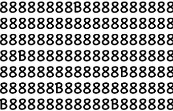 Only a few get it right – but how many B’s can you find in this picture?