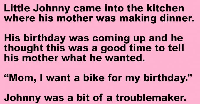 Johnny Came Into The Kitchen.