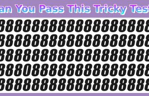 How quickly can you find the odd out in each of the five puzzles?