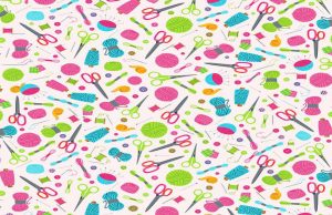 Can you find safety pins among sewing equipment in 10 seconds?