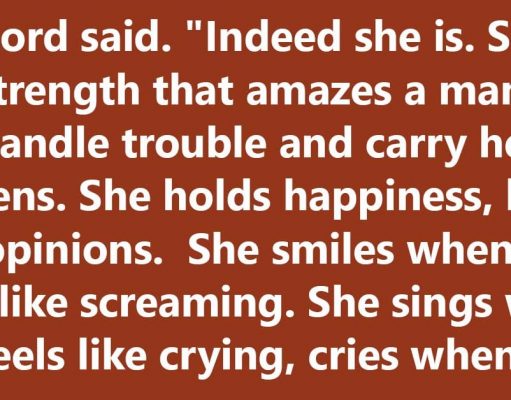 If Women Have Any Flaws…