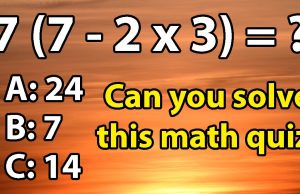 This Math Quiz Is Made For Middle Schoolers – But Can You Crack It?