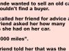 A Blonde Tried To Sell Her Old Car