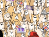 Can you find the odd among these dogs?