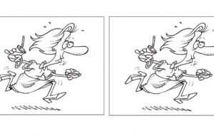 Can You Find 5 Differences And Circle Them.