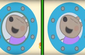 Can you find the difference between 2 pics in this PEPPA PIG game?