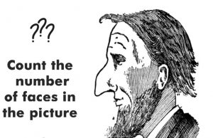 Very few people see all the faces in this picture – how many can you see?