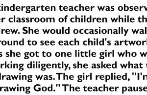 A Teacher Questioned Her Drawing