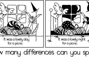 How Many Differences Can You Spot?