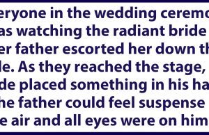 Lucky Dad, Poor Groom!