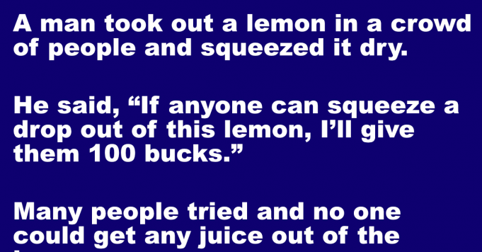 The bar offered $1,000 to anyone who could beat the bartender