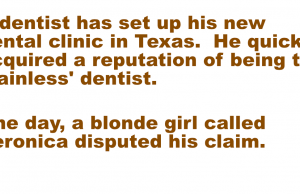 A dentist has set up his new dental clinic in Texas