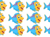 How quickly can you find the difference fish in this picture?