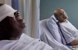 Two men, both seriously ill, occupied the same hospital room.