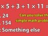 Let’s see if you’re clever enough to find the solution to this tricky math problem