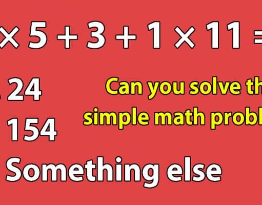 Let’s see if you’re clever enough to find the solution to this tricky math problem