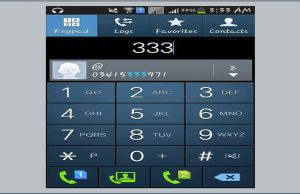 Count the Number of 3’s on These Mobile Dialing Screen