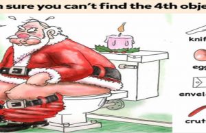 Find Knife, Egg, Envelope, Crutch.