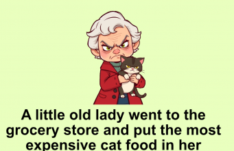 Never fool around with an old lady!