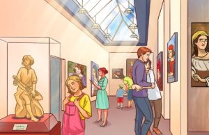 Look at this picture and count all the people if you have hawk eyes!