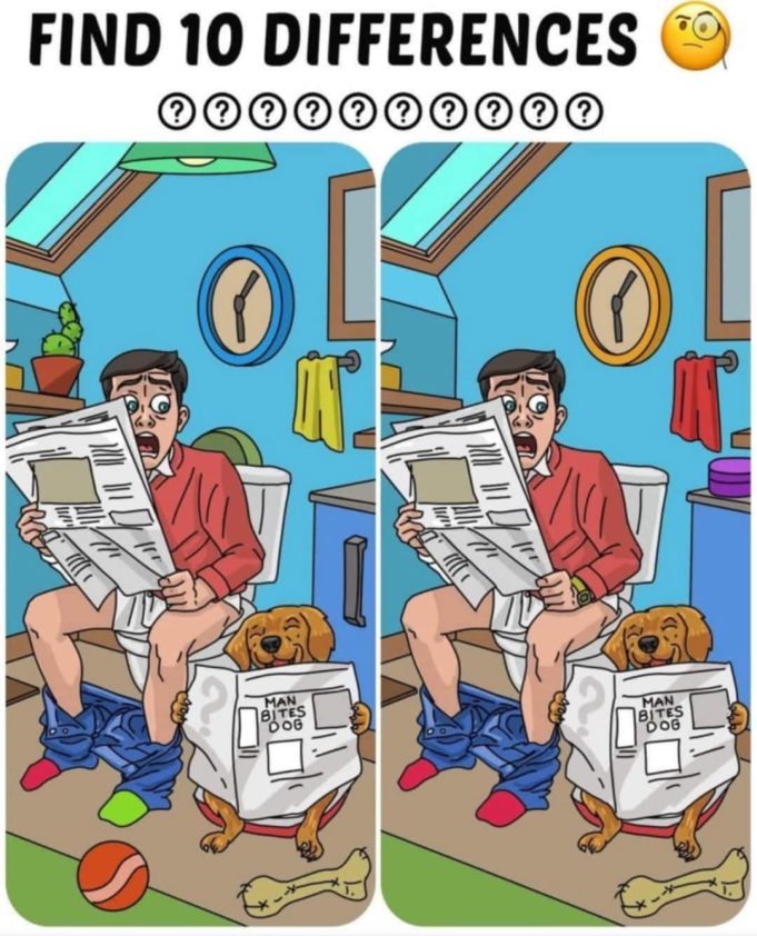 Find 10 differences.