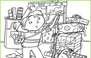 Find Mug, Glasses, Banana, Book, Sailboat, Sock.