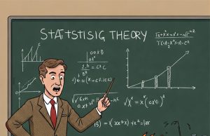 A statistics professor was describing sampling theory