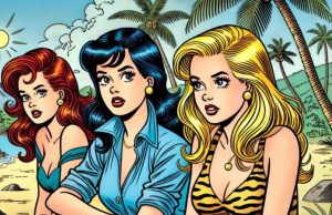 There were three people stranded on an island