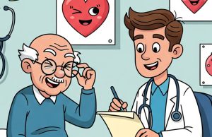 An old man went to a doctor for a check-up.