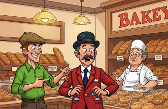 An Englishman and an Irishman walk into a bakery.