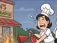 A fire safety seminar.